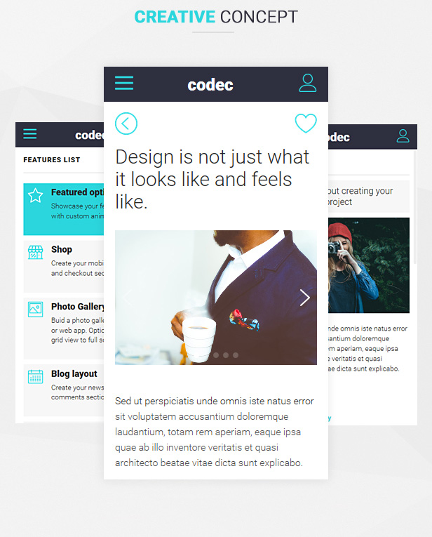 Nulled Codec Mobile HTML Template free download Themes Download