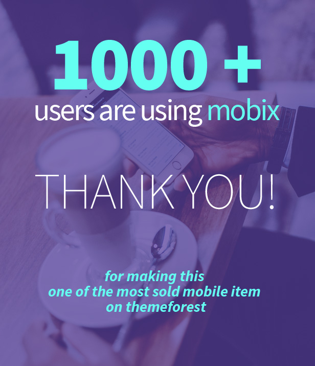 Mobix Mobile Template