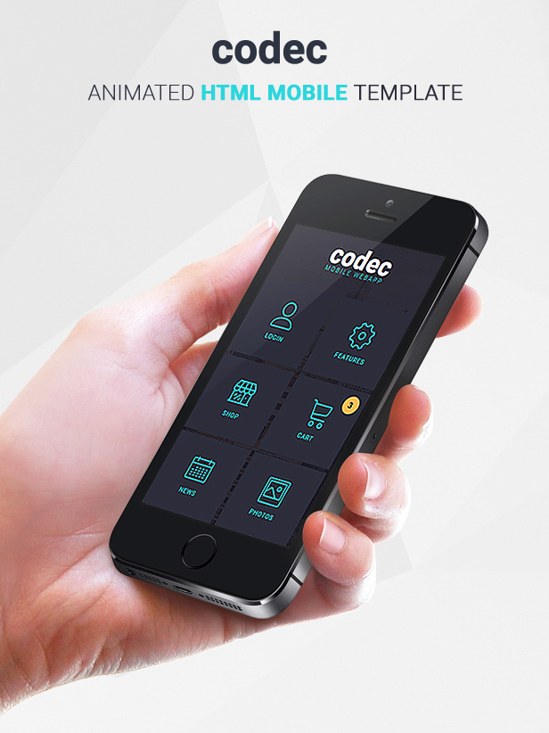 Codec Mobile Template